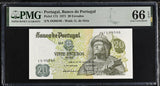 Portugal 20 Escudos 1971 P 173 Gem UNC PMG 66 EPQ