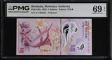 Bermuda 5 Dollars 2024 P 64 a Superb Gem UNC PMG 69 EPQ