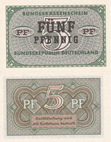 Germany Federal Republic 5 Pfennig ND 1967 P 25 UNC