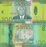 Samoa 100 Tala ND 2017 P 44 b* Replacement zz UNC