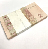 Ukraine 2 Hryven 2013 P 117 d UNC LOT 100 PCS 1 BUNDLE