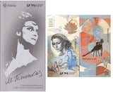 Test Note 100 Russia Goznak 2025 2026 Dance Ballet Maya Plisetskaya UNC w/Folder