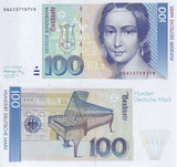 Germany Federal Republic 100 Mark 1991 P 41 UNC DEUTSCHE Bundesbank