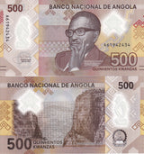 Angola 500 Kwanzas 2020 P 161 Polymer UNC