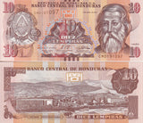 Honduras 10 Lempiras 2022 P 99 UNC, University complex, Tegucigalpa