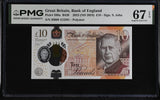 Great Britain 10 Pounds 2023 ND 2024 P 399 a Polymer Superb Gem UNC PMG 67 EPQ