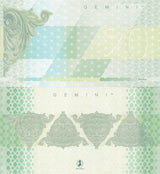 TEST NOTE Gemini 20 Units DE LA RUE Green UNC