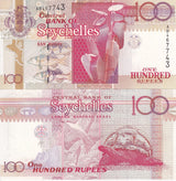 Seychelles 100 Rupees ND 2001 P 40 a UNC