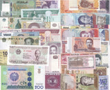 World Notes Collectible Lot Set 35 Pcs different notes ALL UNC
