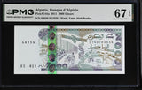 Algeria 2000 Dinars 2011 P 144 a Superb Gem UNC PMG 67 EPQ Wtm Emir Abdelkader