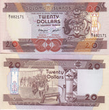 Solomon Islands 20 Dollars 1986 P 16 UNC