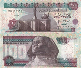 Egypt 100 Pounds 2002 P 67 c AUnc