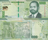 Mozambique 1000 Meticais 2024 PAPER new Elephants P 160 AUnc