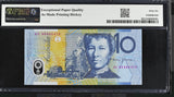 Australia 10 Dollars 1993 / 1994 Fraser Red S/N Commemorative Gem UNC PMG 66 EPQ