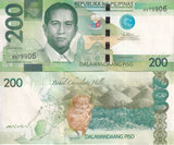 Philippines 200 Pesos 2017 P 209 b UNC