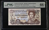Falkland Islands 20 Pounds 2011 P 19 Gem UNC PMG 66 EPQ