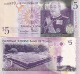 Tonga 5 Pa'anga ND 2009 (2012) P 39b UNC