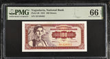 Yugoslavia 100 Dinara 1955 P 69 Gem UNC PMG 66 EPQ