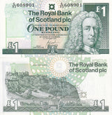 Scotland 1 Pound 2001 P 351 e UNC