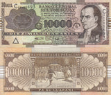 Paraguay 10000 Guaranies 2004 P 224 a UNC Dr. Jose Gaspar Rodriguez de Francia