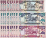 Somaliland SET 3 x Lot 10 = 30 UNC 100 500 1000 Shillings Random Date P 5 6 20