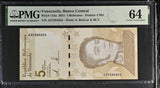 Venezuela 5 Bolivares Digitales 2021 P 115 a Choice UNC PMG 64