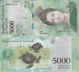 Venezuela 5000 Bolivares 2017 P 97 UNC