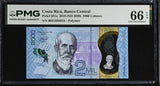 Costa Rica 2000 Colones 2018 ND 2020 P 281 a Polymer Gem UNC PMG 66 EPQ