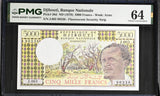 Djibouti 5000 Francs ND 1979 P 38 d Choice UNC PMG 64