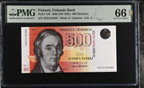 Finland 500 Markkaa 1986 ND 1991 P 120 Gem UNC PMG 66 EPQ