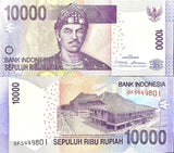 Indonesia 10000 Rupiah 2005/2010 P 150 a UNC