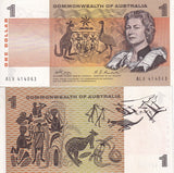 Australia 1 Dollar 1966-1972 Commonwealth AT Back Phillips & Randall P 37 c AUnc
