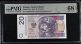 Poland 20 Zlotych 2012 P 184 a Superb Gem UNC PMG 68 EPQ