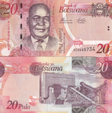 Botswana 20 Pula 2012 P 31 c UNC