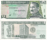 Guatemala 1 Quetzal 9-1-1998 P 99 AUnc