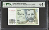Spain 1000 Pesetas 1979 ND 1982 P 158 a Choice UNC PMG 64 EPQ