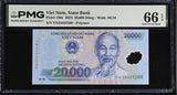 Vietnam 20000 Dong 2024 P 120 o Gem UNC PMG 66 EPQ