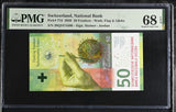 Switzerland 50 Franken 2020 P 77 d Superb Gem UNC PMG 68 EPQ