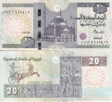 Egypt 20 Pounds 2024 P 74 AUnc