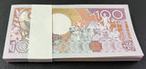 Suriname 100 Gulden 1986 P 133 a UNC Lot 100 PCS 1 BUNDLE