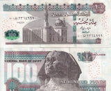 Egypt 100 Pound 2024 P 76 UNC , Hassan mosque, Cairo , Sphinx