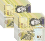Venezuela 100000 Bolivares 2017 P 100 b UNC LOT 20 PCS