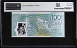 Jamaica 100 Dollars 2022 P 97 Commemorative Superb Gem UNC PMG 69 EPQ