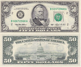 United States 50 Dollars USA 1993 P 494 B New York UNC