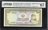 Portuguese Guinea 50 Escudos 1971 P 44 a Superb Gem UNC PMG 67 EPQ