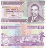 Burundi 100 Francs 2024 P 44 UNC