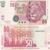 South Africa 50 Rand ND 2005 P 130 a AUNC