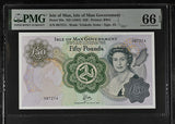 Isle of Man 50 Pounds ND 1983 P 39 a Gem UNC PMG 66 EPQ
