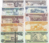Ethiopia Set 5 UNC 1 5 10 50 100 Birr Random Years P 46 47 48 49 52