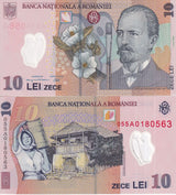 Romania 10 Lei 2005/2005 P 119 a Polymer UNC